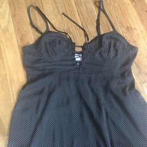 Intimately Free People Lace Up Bustier Slip Dress